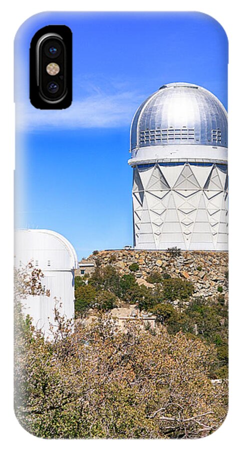 Observatory iPhone X Case featuring the photograph Kitt Peak Observatory AZ #1 by Chris Smith