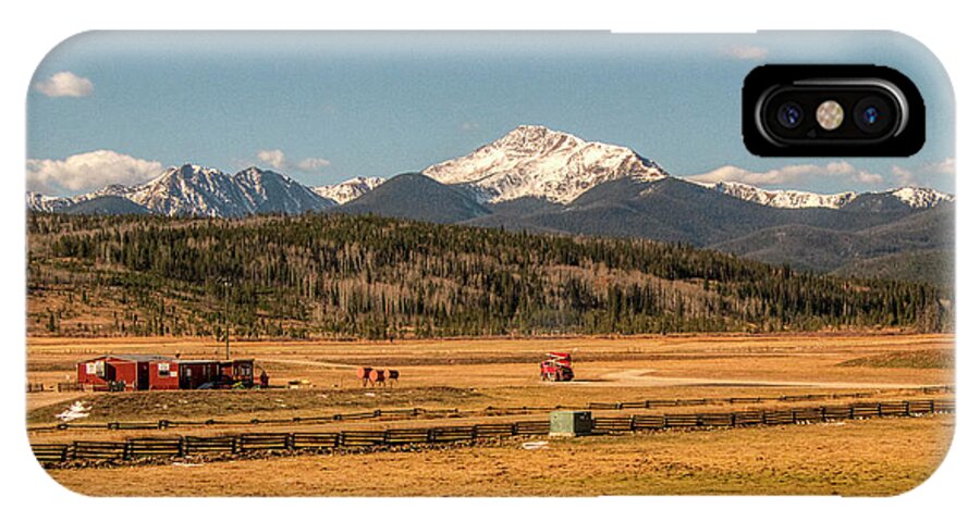 Colorado iPhone X Case featuring the photograph Colorado Rockies #2 by Farol Tomson