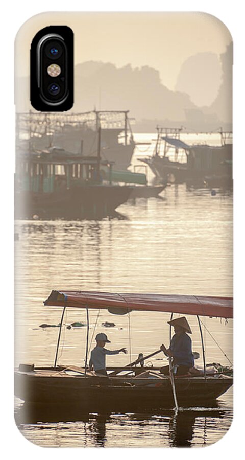 Ha Long Bay iPhone X Case featuring the photograph Ha Long Bay #8 by Gouzel -