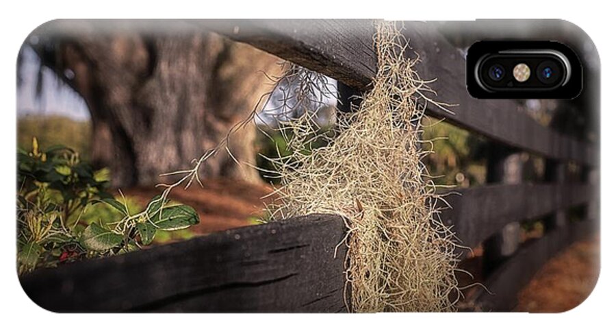 The Villages iPhone X Case featuring the photograph A Different Perspective by Mary Lou Chmura