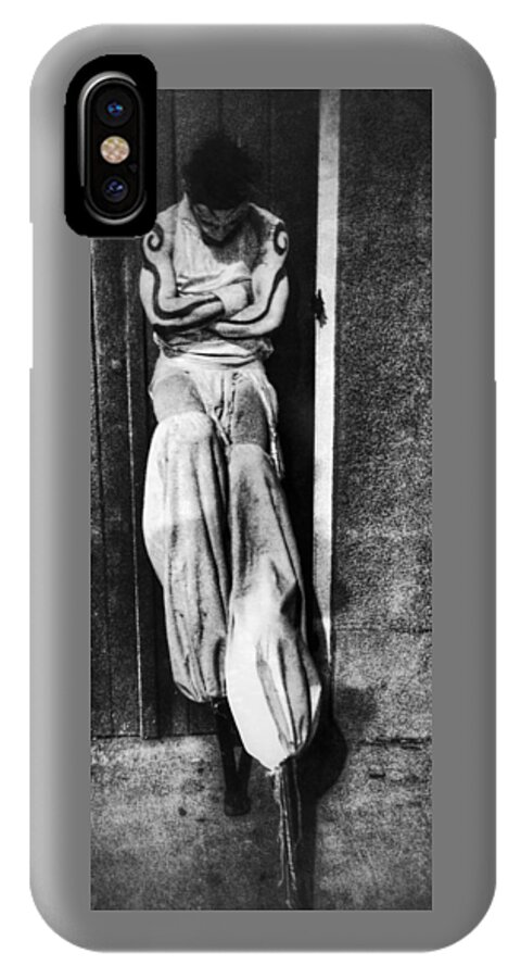 Alone iPhone X Case featuring the photograph Alone by Amzie Adams