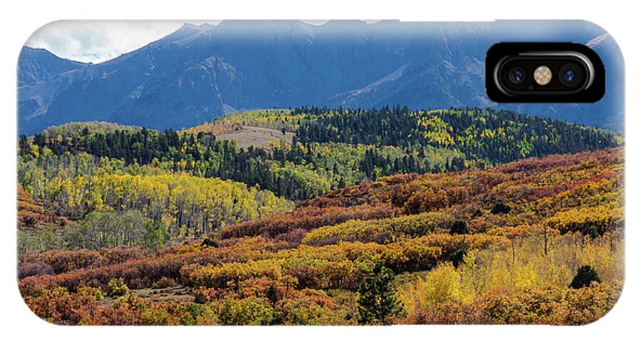 Ridgeway iPhone X Case featuring the photograph Colorado Color Bonanza by James BO Insogna