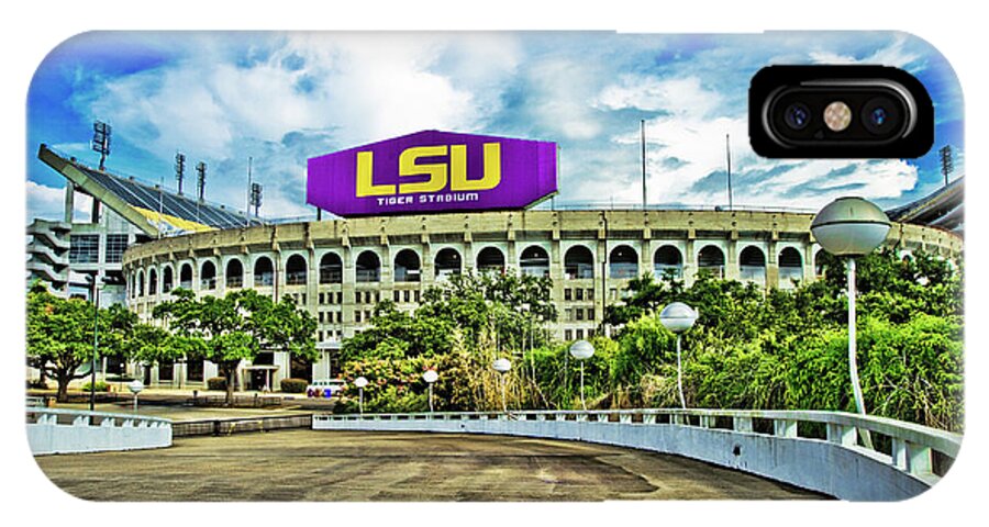 Lsu iPhone X Case featuring the photograph Death Valley by Scott Pellegrin