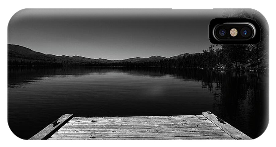 Water iPhone X Case featuring the photograph Dock At Dusk by Tom Gresham