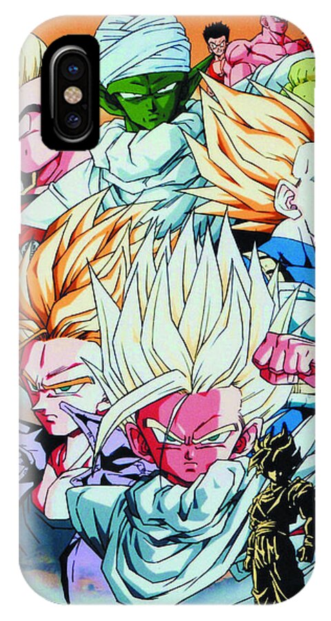 Dragon Ball Vegeta Picolo Gohan Krilin Trunks Goku iPhone X Case by Samuel  Orrit - Fine Art America