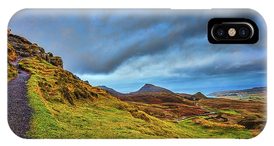 Landscape iPhone X Case featuring the photograph Isle of Skye landscape #I1 by Leif Sohlman