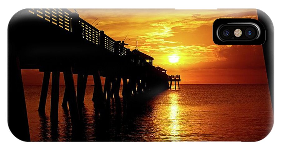 Juno Pier iPhone X Case featuring the photograph Juno Pier 3 by Steve DaPonte