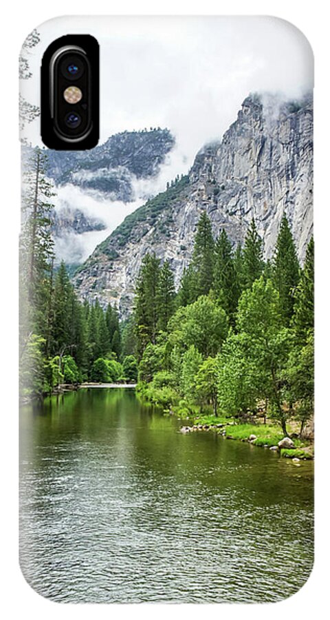 California iPhone X Case featuring the photograph Misty Mountains, Yosemite by Dawn Richards