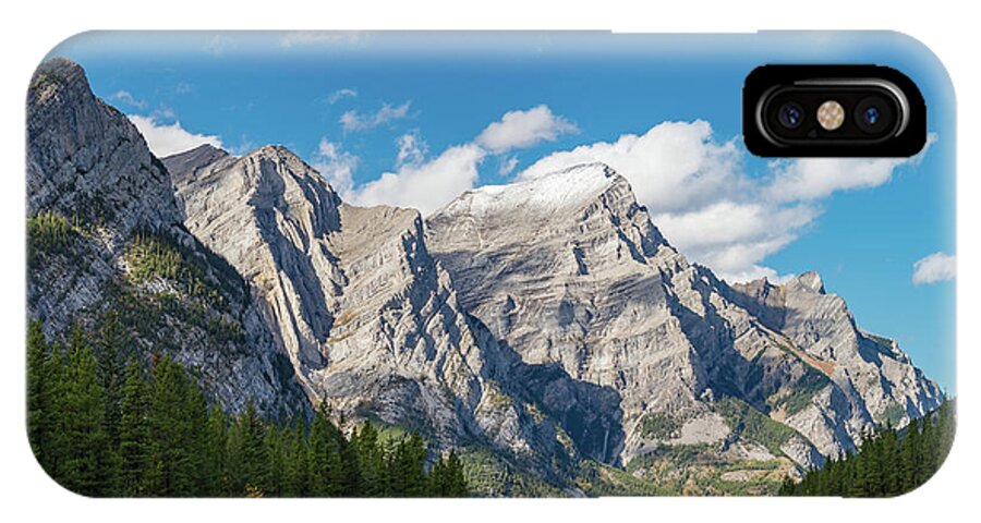 Kananaskis Country iPhone X Case featuring the photograph Mount Kidd in Alberta Canada by Tim Kathka