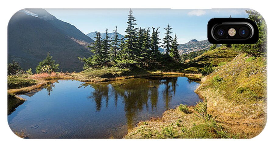Alaska iPhone X Case featuring the photograph Mountain Pond by Tim Newton