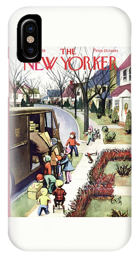 New Yorker December 19, 1953 iPhone X Case