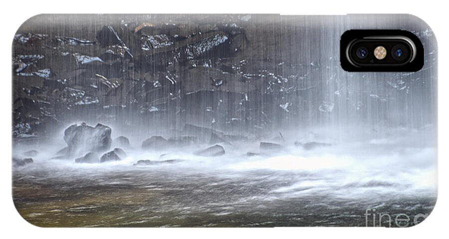 Tennessee iPhone X Case featuring the photograph Ozone Falls 12 by Phil Perkins