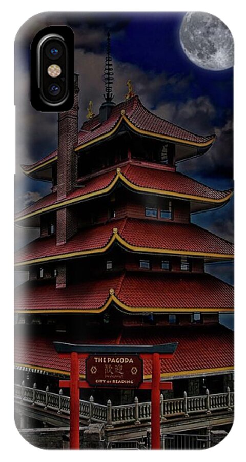 Pagoda iPhone X Case featuring the photograph Pagoda by DJ Florek