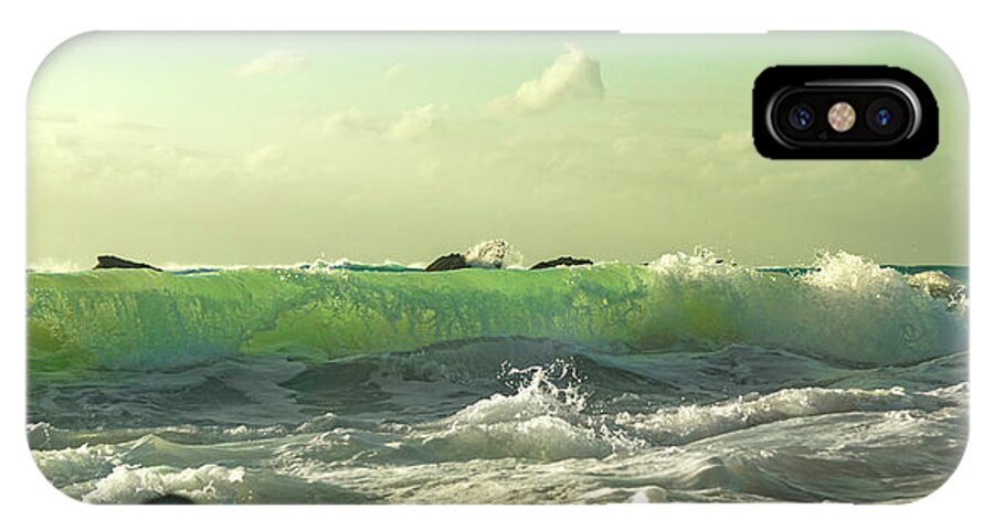 Ocean iPhone X Case featuring the photograph Quiet Before the Storm by Betsy Knapp