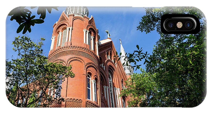 Sacred Heart Cultural Center- Augusta Ga 1 iPhone X Case featuring the photograph Sacred Heart Cultural Center- Augusta GA 1 by Sanjeev Singhal