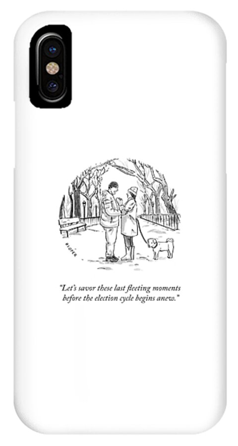 Savor The Moment iPhone X Case