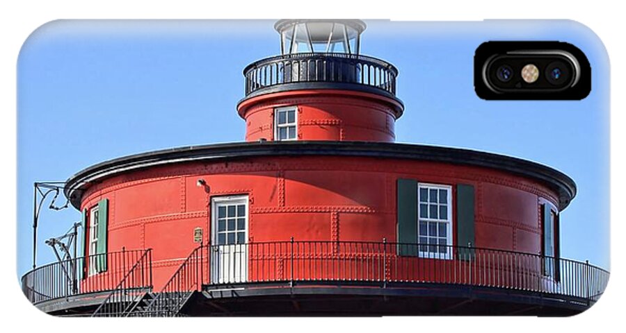 Baltimore iPhone X Case featuring the photograph Seven Foot Knoll by DJ Florek