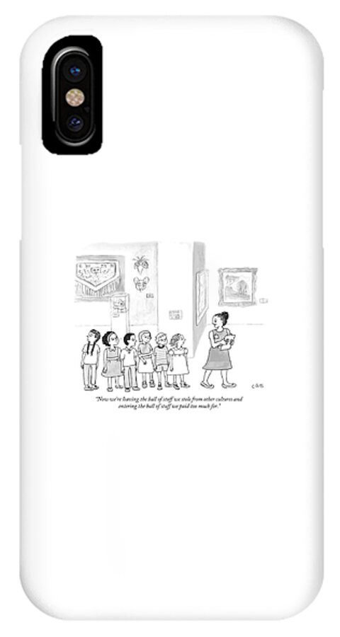 The Hall Of Stuff We Stole From Other Cultures iPhone X Case