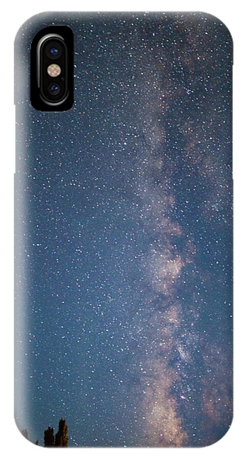 Milky Way iPhone X Case featuring the photograph The Milky Way in Arizona by Mark Duehmig