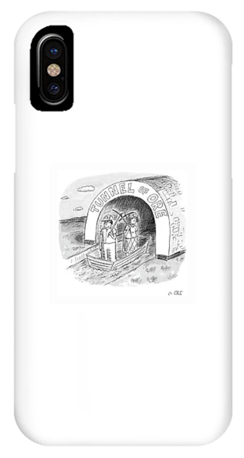 Tunnel Of Ore iPhone X Case