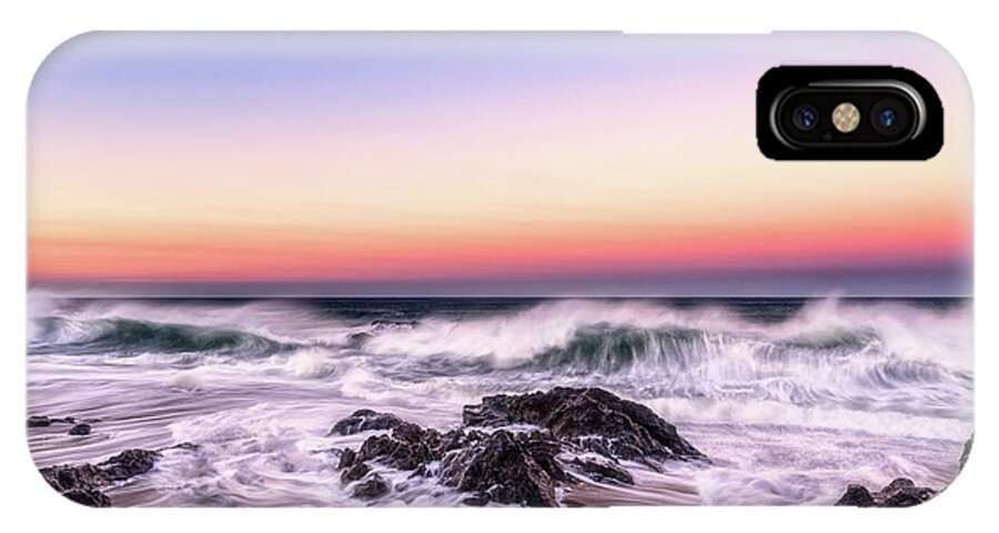Oregon Coast iPhone X Case featuring the photograph Wave Action by Russell Pugh