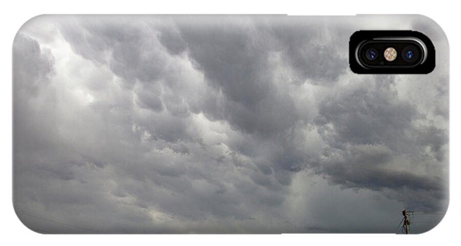 Nebraskasc iPhone X Case featuring the photograph Chasing Nebraska Stormscapes 047 by NebraskaSC