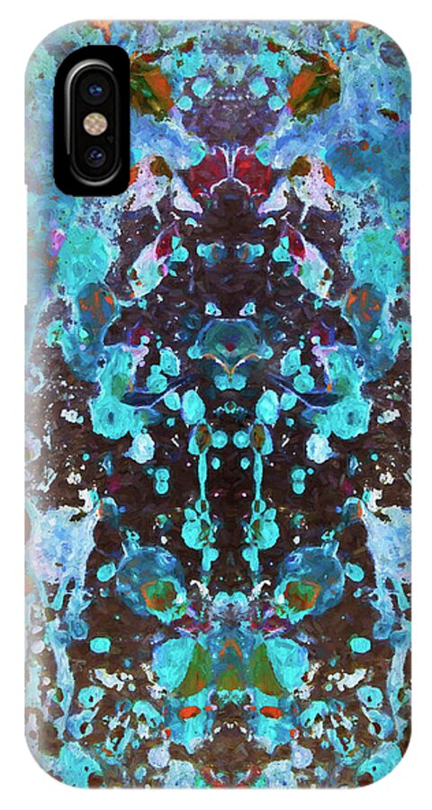 Digital iPhone X Case featuring the photograph Color Abstraction IV by David Gordon
