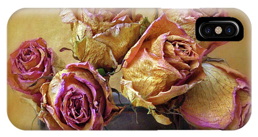 Flowers iPhone X Case featuring the photograph Fragile Rose by Jessica Jenney