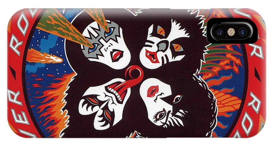 Kiss Rock and Roll Over iPhone X Case by Action - Fine Art America