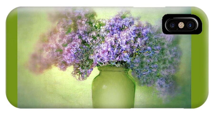 Flowers iPhone X Case featuring the photograph Lovely Lilac by Jessica Jenney