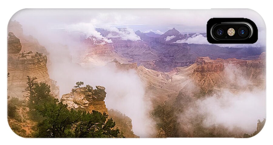 Colorado River iPhone X Case featuring the photograph Storm in the Canyon by Rick Furmanek