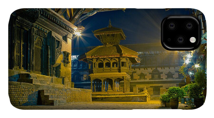 Bhaktapur iPhone 11 Case featuring the photograph Bhaktapur City of Devotees Artmif.lv #1 by Raimond Klavins