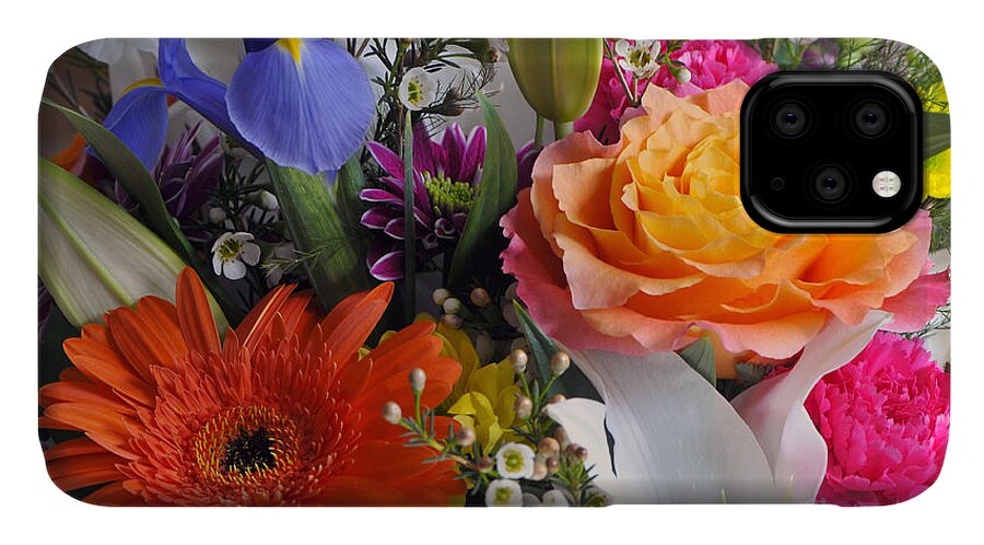 Flower iPhone 11 Case featuring the photograph Floral Bouquet 5 by Sharon Talson