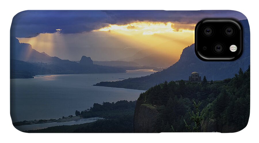 Canon iPhone 11 Case featuring the photograph Heavenly Sunrise #1 by Jon Ares