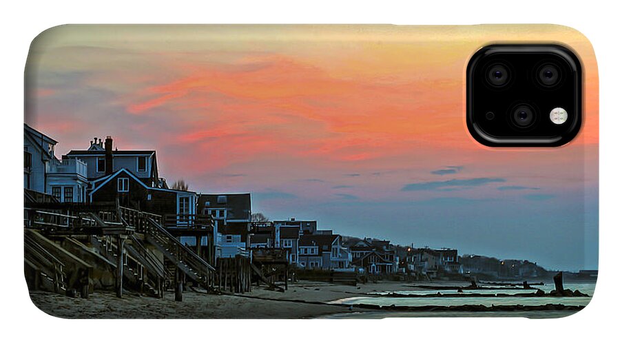 Provincetown iPhone 11 Case featuring the photograph Provincetown Dawn #1 by Frank Winters