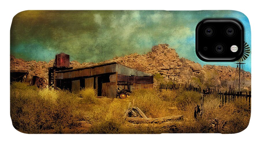 Key's Ranch iPhone 11 Case featuring the photograph The Garage #1 by Sandra Selle Rodriguez