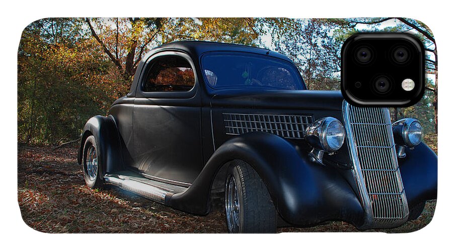 1935 Ford Coupe iPhone 11 Case featuring the photograph 1935 Ford Coupe by Jeanne May