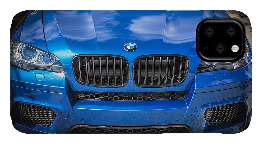 Bmw iPhone 11 Case featuring the photograph 2013 BMW X6 M Series by Rich Franco