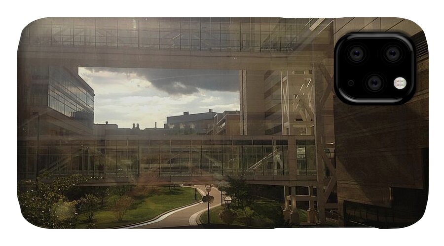 Hospital iPhone 11 Case featuring the photograph Bridge #3 by Joseph Yarbrough