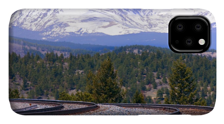 Union Pacific iPhone 11 Case featuring the photograph Freight on the Divide #4 by Steven Krull
