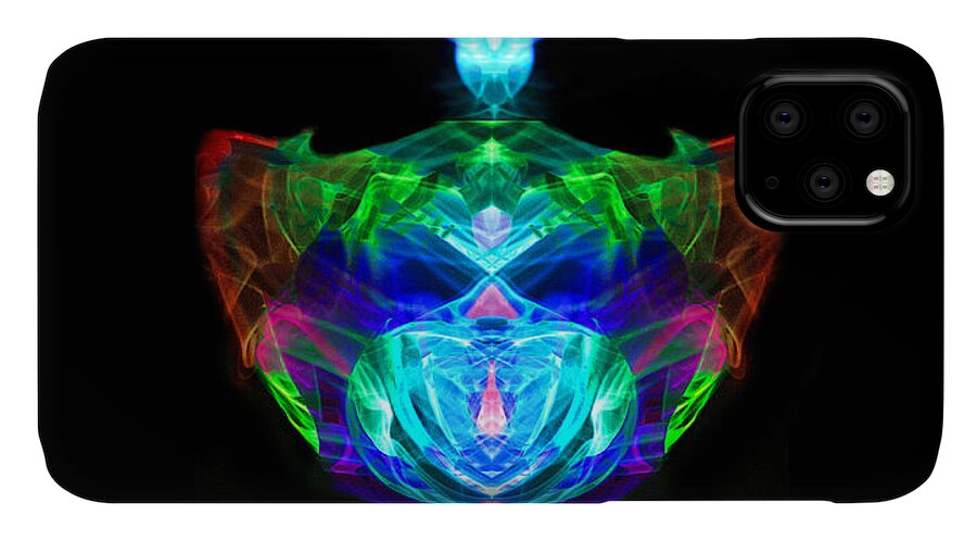 Spiritual iPhone 11 Case featuring the photograph 9126 Bright Colorful Spirit Image by Chris Maher