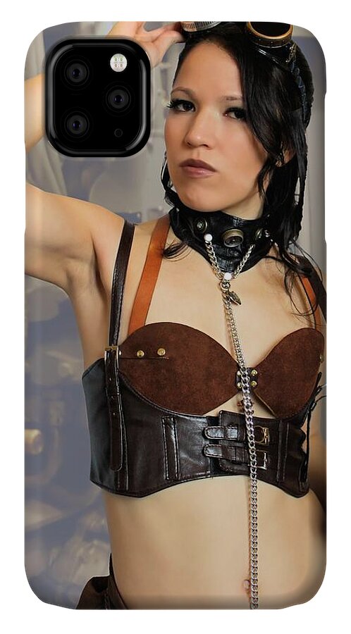 Fantasy Female iPhone 11 Case featuring the photograph A Dangerous Woman by Jon Volden