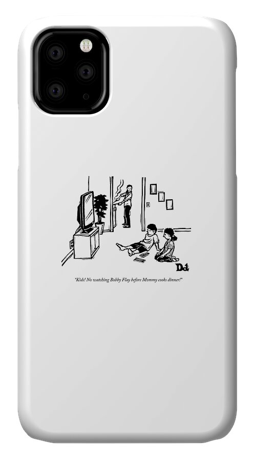 A Mother, Cooking In The Kitchen, Hollers iPhone 11 Case