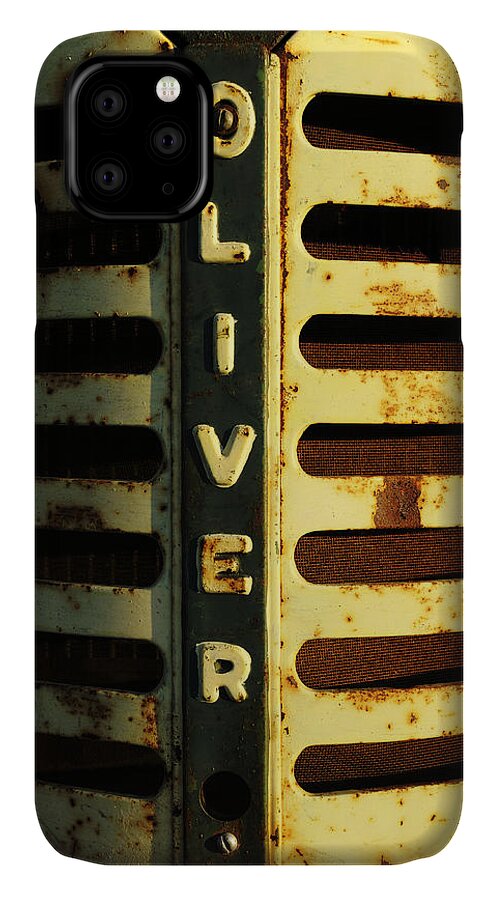 Tractor iPhone 11 Case featuring the photograph A Tractor Named Oliver by Luke Moore