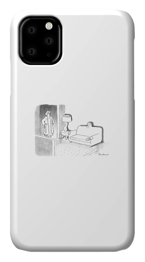 A Wife Stands In The Doorway Of The Living Room iPhone 11 Case