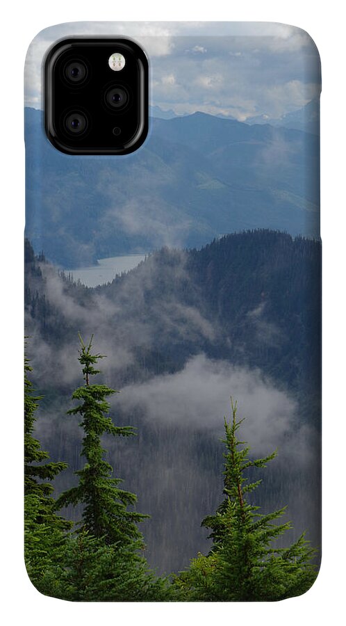 Mountain iPhone 11 Case featuring the photograph Above the Cloud by Marilyn Wilson