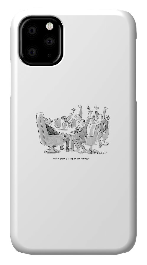 All In Favor Of A Cap On Our Liability? iPhone 11 Case