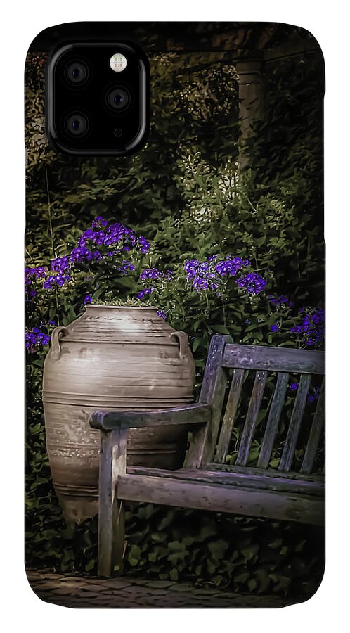 Garden iPhone 11 Case featuring the photograph As Evening Falls by Julie Palencia