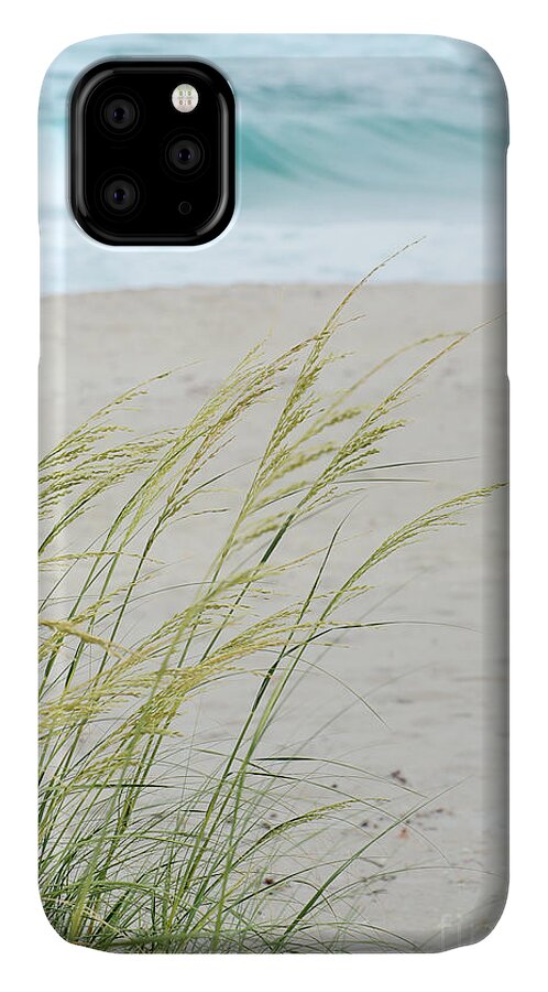 Landscape iPhone 11 Case featuring the photograph By The Sea by Sabrina L Ryan
