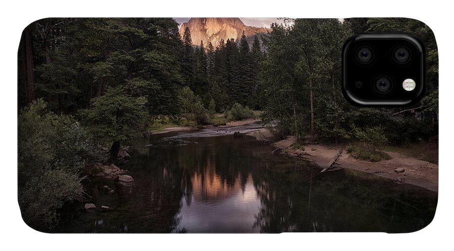 Ansel Adams iPhone 11 Case featuring the photograph Between Every Two Pines is a Doorway to a New World by Melany Sarafis